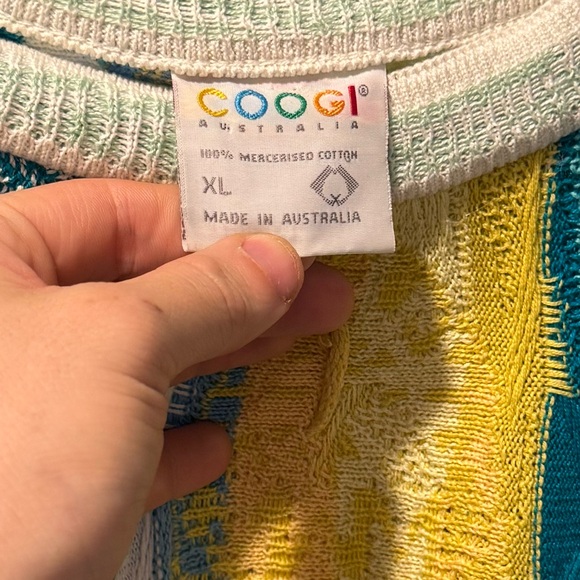 RARE Men’s authentic COOGI short sleeve sweater - Picture 5 of 5